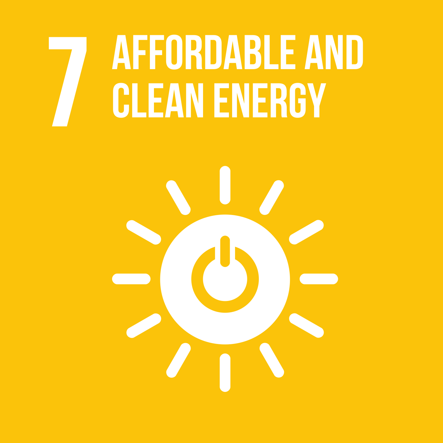 SDG 7-Affordable and clean energy